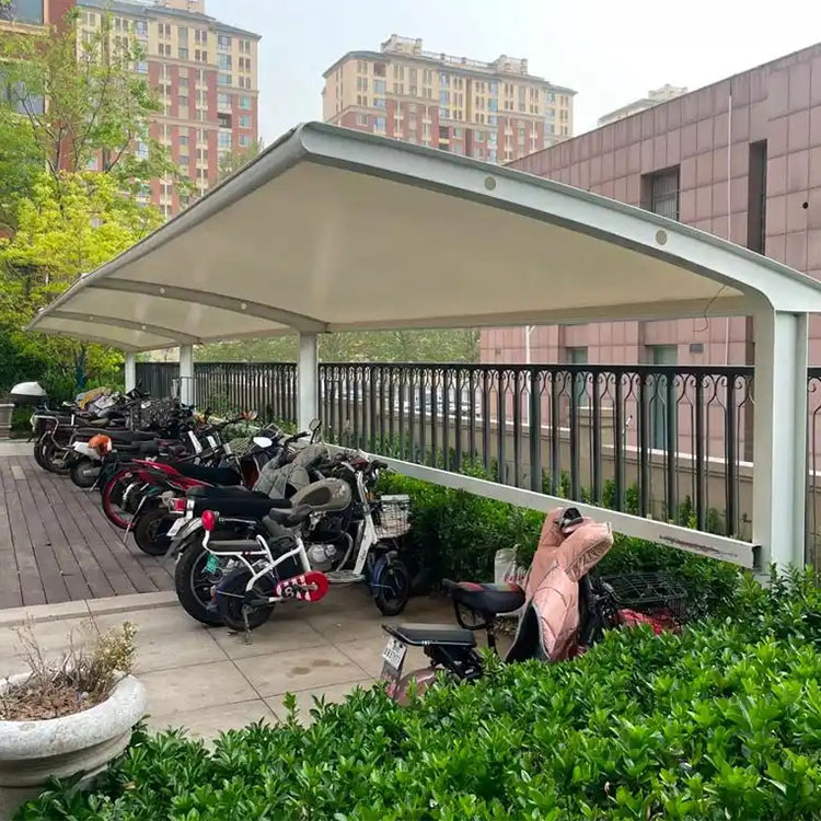 晋中膜结构电动车棚